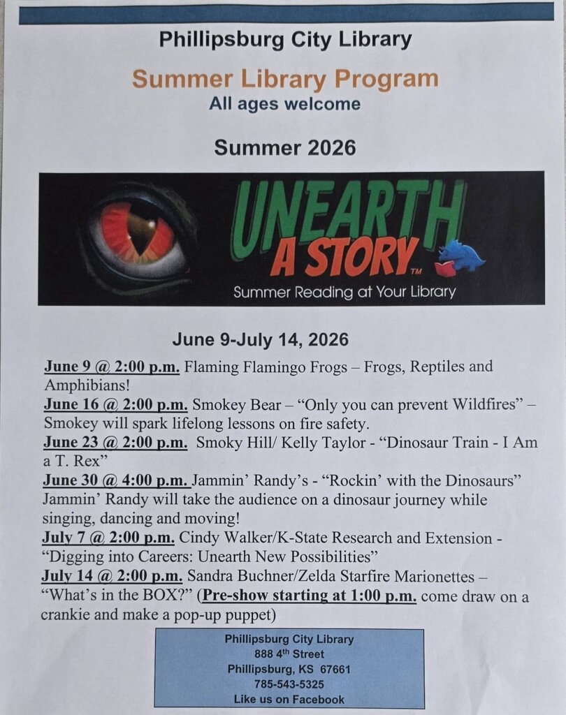 Save the dates and join us for Summer Library Program 2026 ...